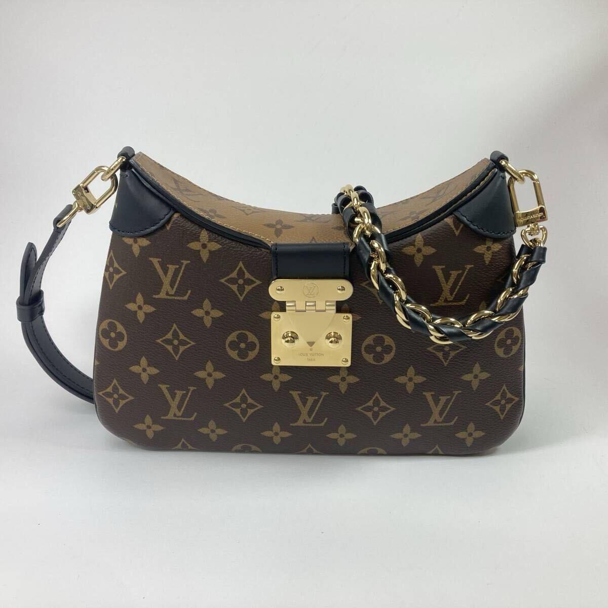◆LOUIS VUITTON ルイヴィトン M46659 トゥイニー モノグラム&モノグラム リバース ショルダーバッグ 2way ブラウン◆拍卖