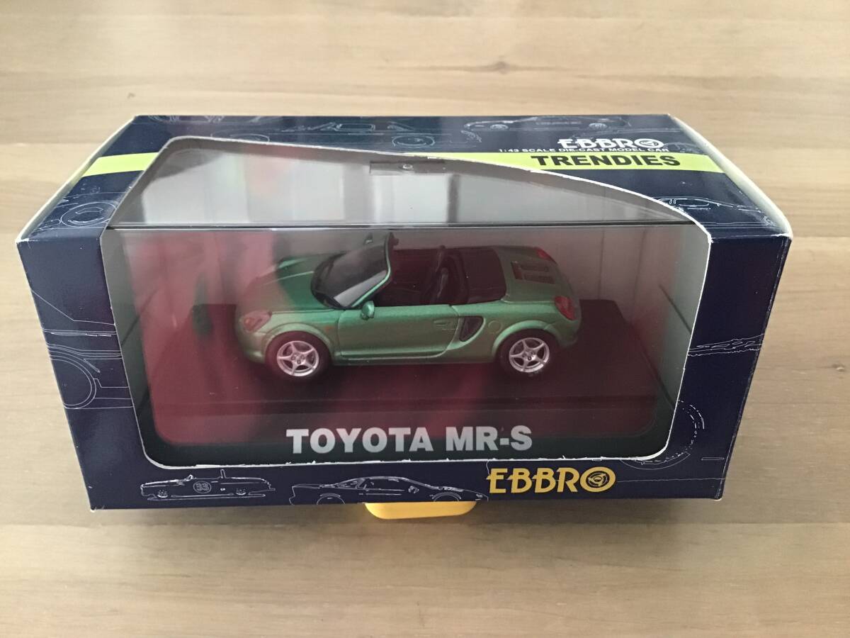1/43 エブロ ・ トヨタ MR-S グリーン拍卖