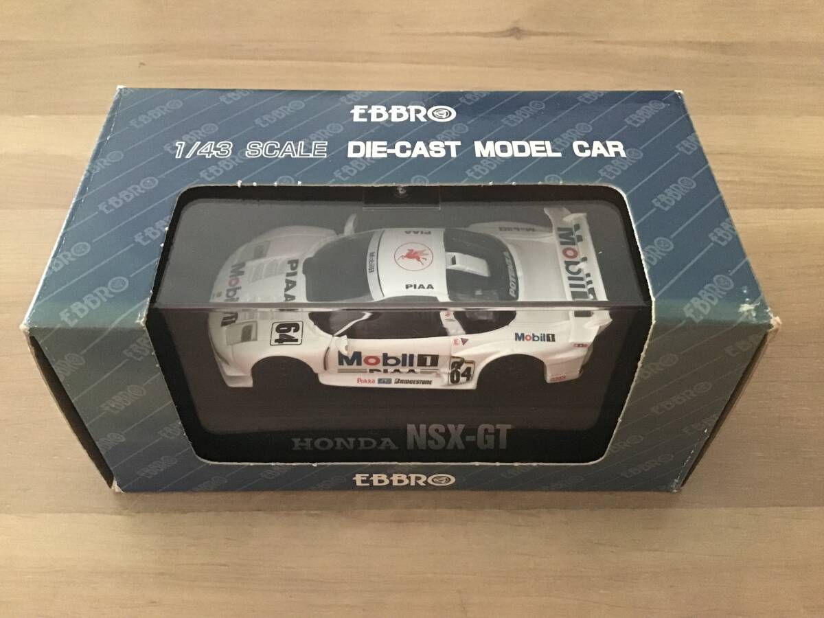 1/43 エブロ ・ MOBIL 1 NSX HONDA NSX GT拍卖