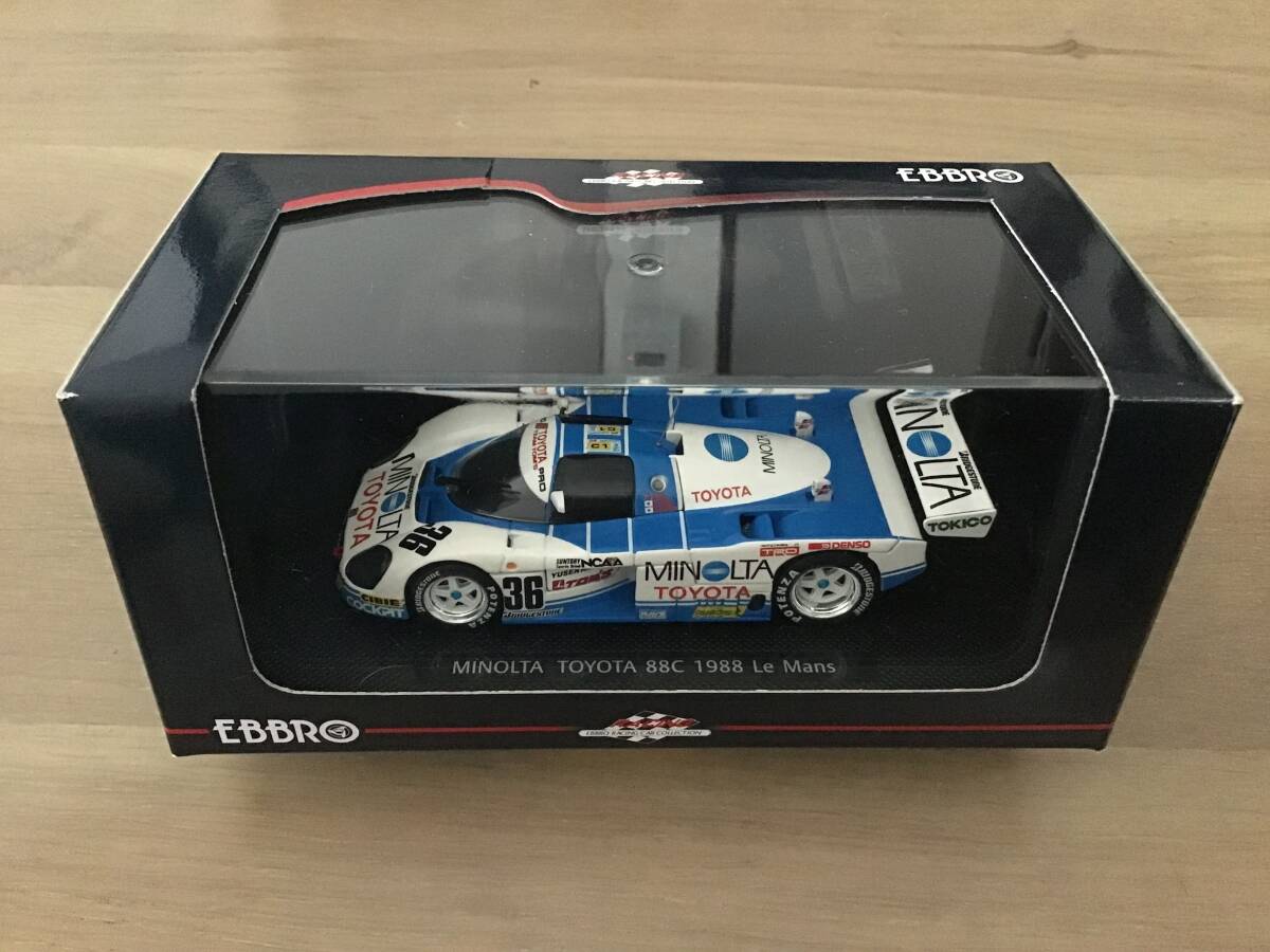 1/43 エブロ ・ MINOLTA TOM’S 88C LE MANS 1988拍卖