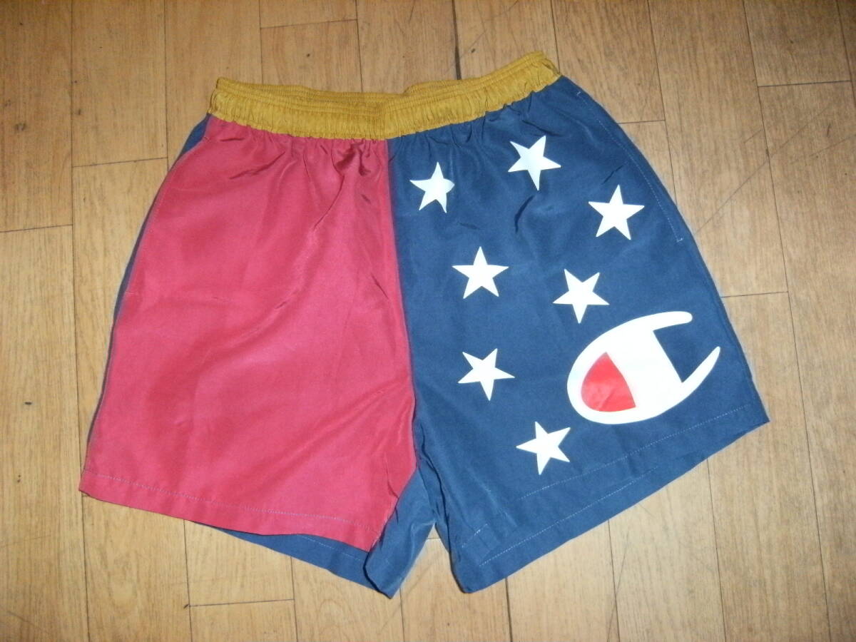 昭和レトロ★日本製★80年代★チャンピオンUSA ハーフパンツ 短パン 半ズボン★運動着 陸上 サッカー マラソン バスケットボール 筋トレ拍卖