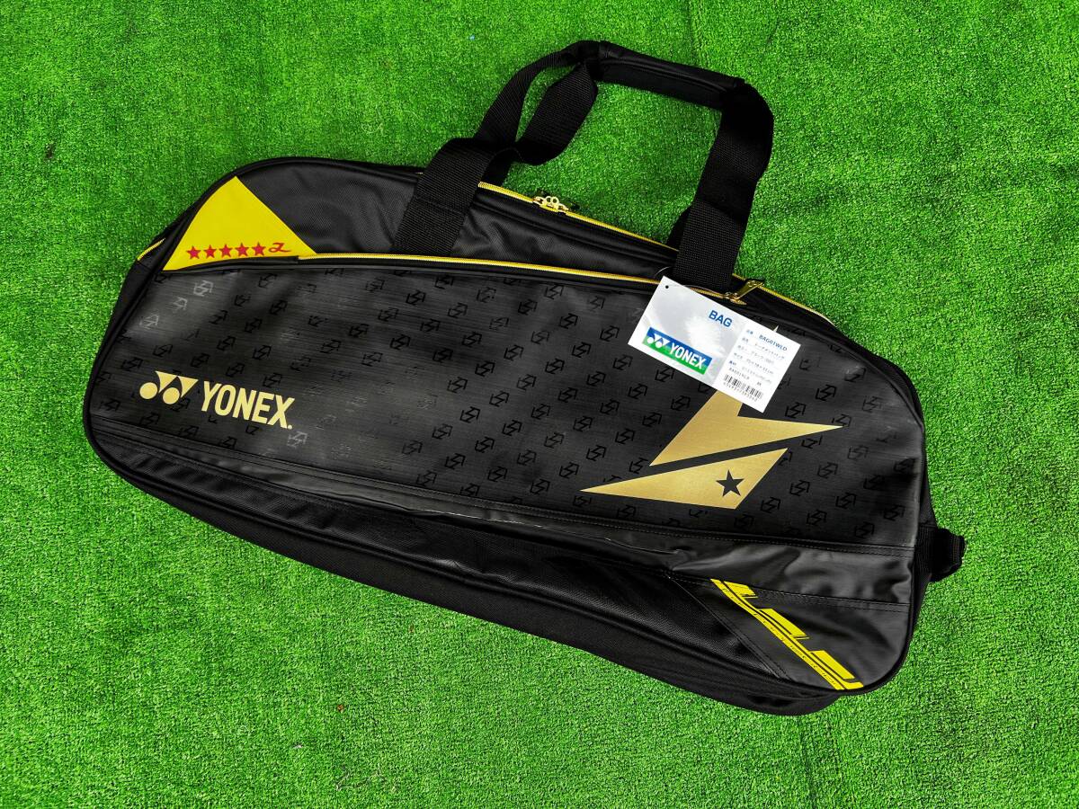 未使用)YONEX/ヨネックス トーナメントバッグ ブラック(007)【BAG01WLD】75×18×33cm拍卖