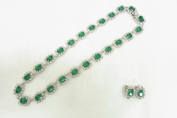 Z1404-N35-2317◎ Christian Dior クリスチャンディオール ネックレス イヤリング まとめ 約41cm 現状品 ◎拍卖