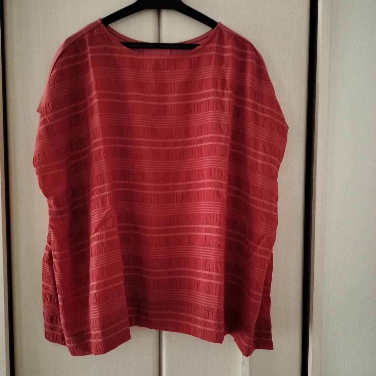 新品タグ付【3L】大きいサイズ NAUW CLOSET ナウクローゼット ベルメゾン 千趣会 ノースリーブ カットソー レディース ミセス拍卖