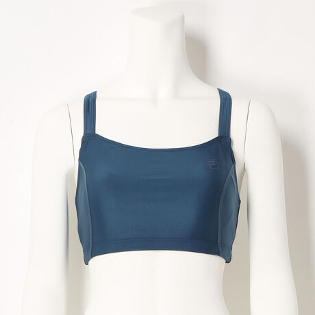 Lサイズ 新品 FILA フィラ レディース スポブラ 水陸両用 ヨガ ジム 水着 フィットネス ブラトップ トップス 送料無料342239 ネイビー拍卖