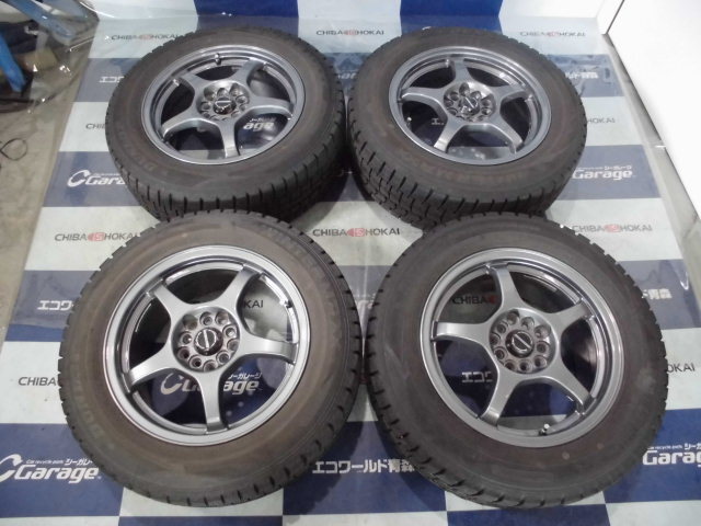 chi8 シュナイダー 16インチ アルミホイール + ダンロップ ウインターマックス02 215/60R16 スタッドレスタイヤ エスティマ ヴェゼル 等拍卖