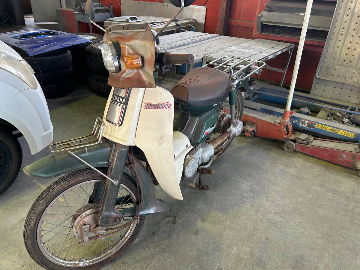 ヤマハ タウンメイト 50cc 不動 ジャンク T50 YAMAHA TOWNMATE 部品取り拍卖