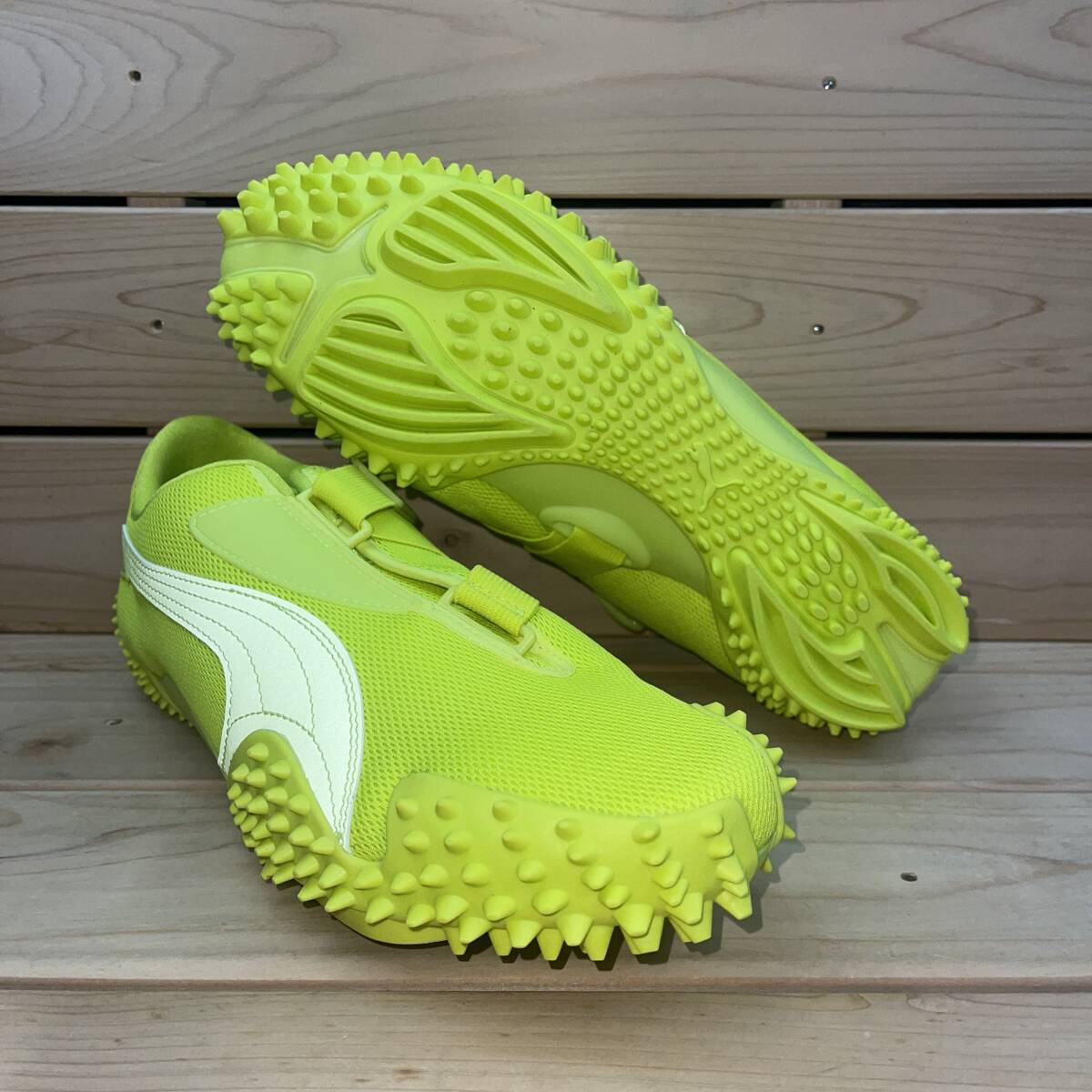 プーマ 27.5cm モストロ エクスタシー 税込定価17600円 イエロー PUMA MOSTRO ECSTASY メンズスニーカー 黄色 ①拍卖