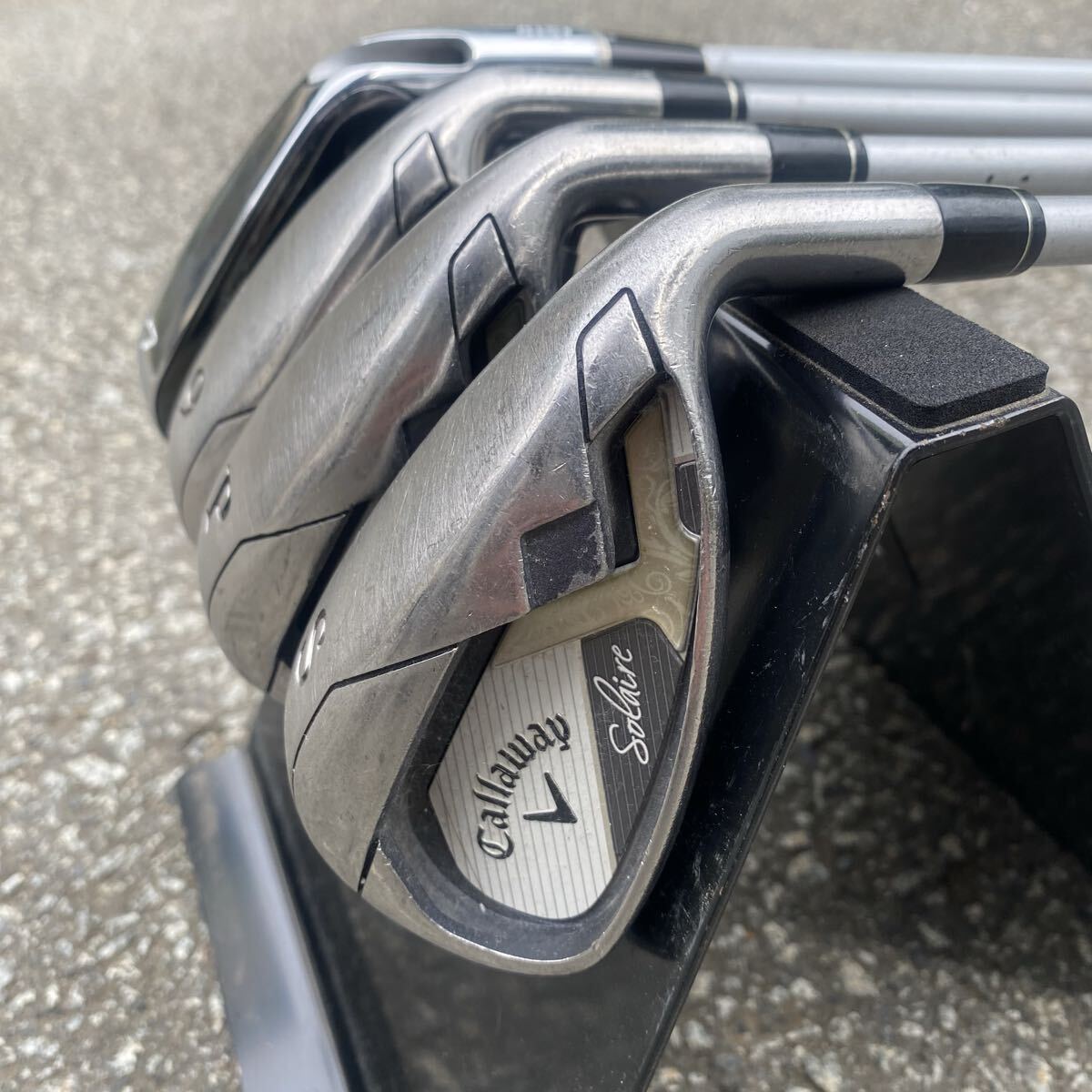 【GA015】CALLAWAY キャロウェイ SOLAIRE EPIC フレックス(L) ゴルフアイアンセット レディースハーフセット用拍卖