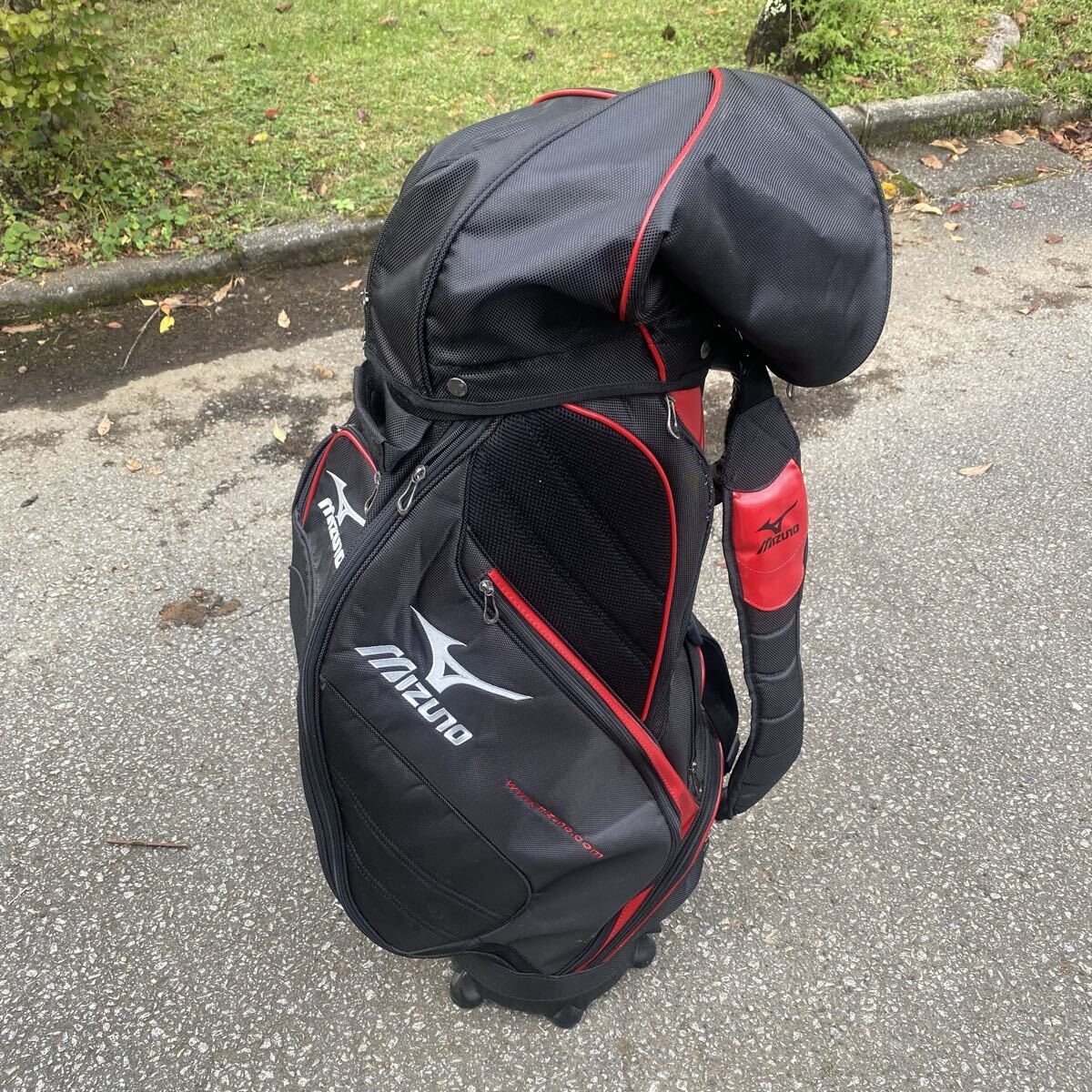 【GB015】ゴルフバッグ MIZUNO ミズノ ゴルフキャディーバッグ メンズ レディース アイアン ドライバー拍卖