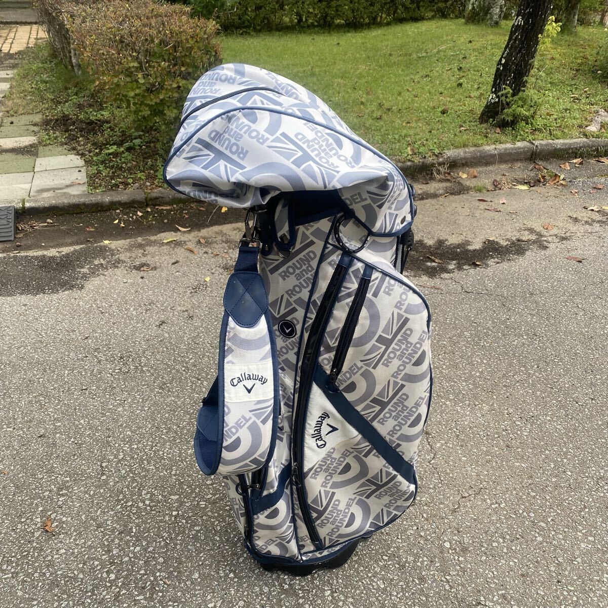 【GB033】ゴルフバッグ CALAWAY キャロウェイ スタンド式ゴルフキャディーバッグ メンズ レディース アイアン ドライバー拍卖