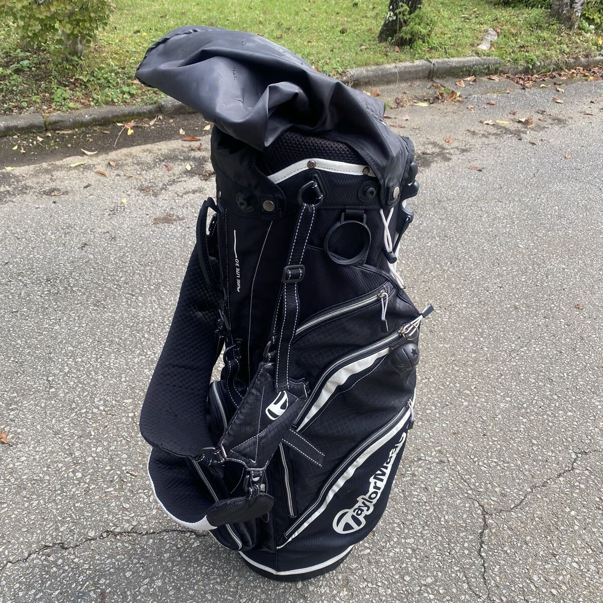 【GB034】ゴルフバッグ TaylorMade Golf テーラーメイド スタンド式ゴルフキャディーバッグ メンズ レディース アイアン ドライバー拍卖