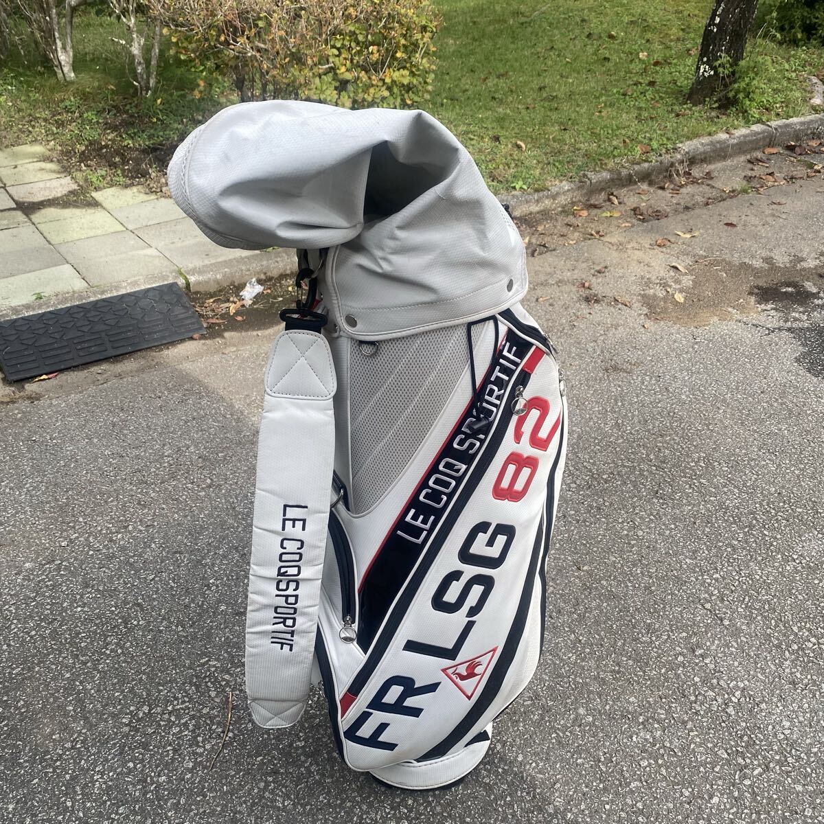 【GB051】ゴルフバッグ LECOQ SPORTIF ルコック ゴルフキャディーバッグ メンズ レディース アイアン ドライバー拍卖
