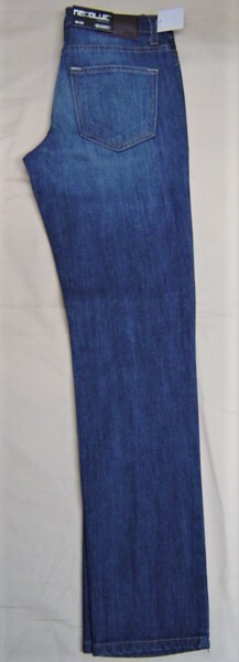 訳ありセール ネオブルーNEO BLUE デニム スキニー スリム ストレート ジーンズ 303 米国製 ミッドブルー W32 メンズ拍卖