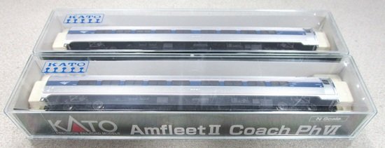 ■KATO Nゲージ 客車 156-0951 Amfleet II Coach Phase VI #25024 2両セット ◆ カトー拍卖