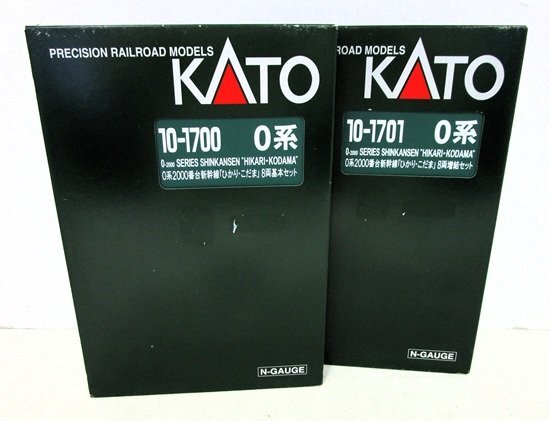 ■【動作確認済】KATO Nゲージ 10-1700 10-1701 0系 2000番台新幹線 ひかり・こだま 基本8両 + 増結8両 計16両セット ◆ カトー拍卖