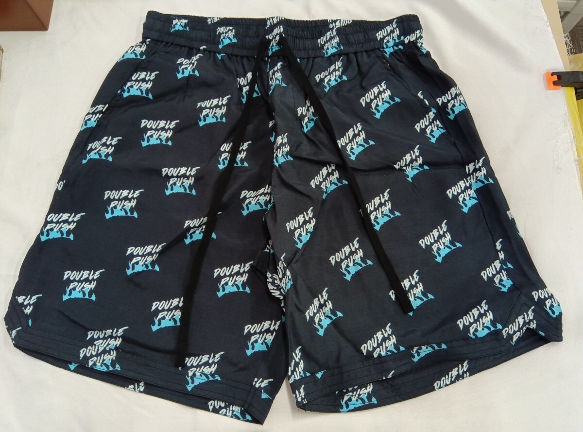 TAIN DOUBLEPUSH タインダブルプッシュ Lサイズ ショーツ ハーフパンツ ブラック拍卖