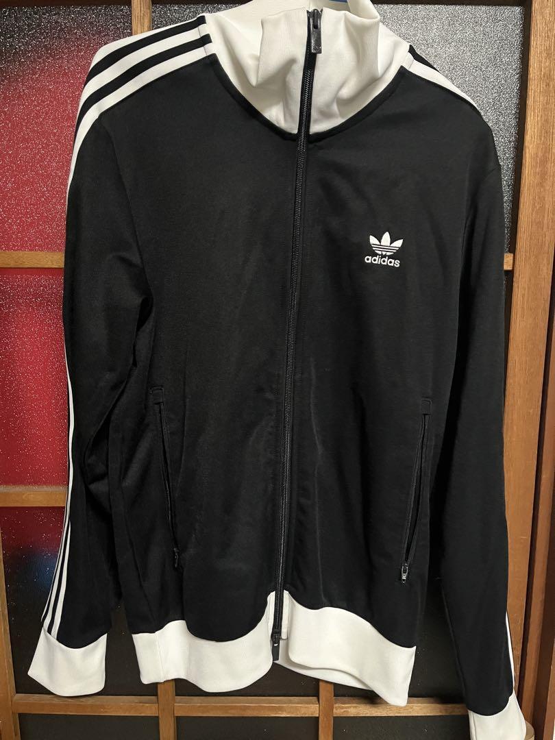 adidas トラックトップ II5763 ブラック ホワイト M ジャケット拍卖