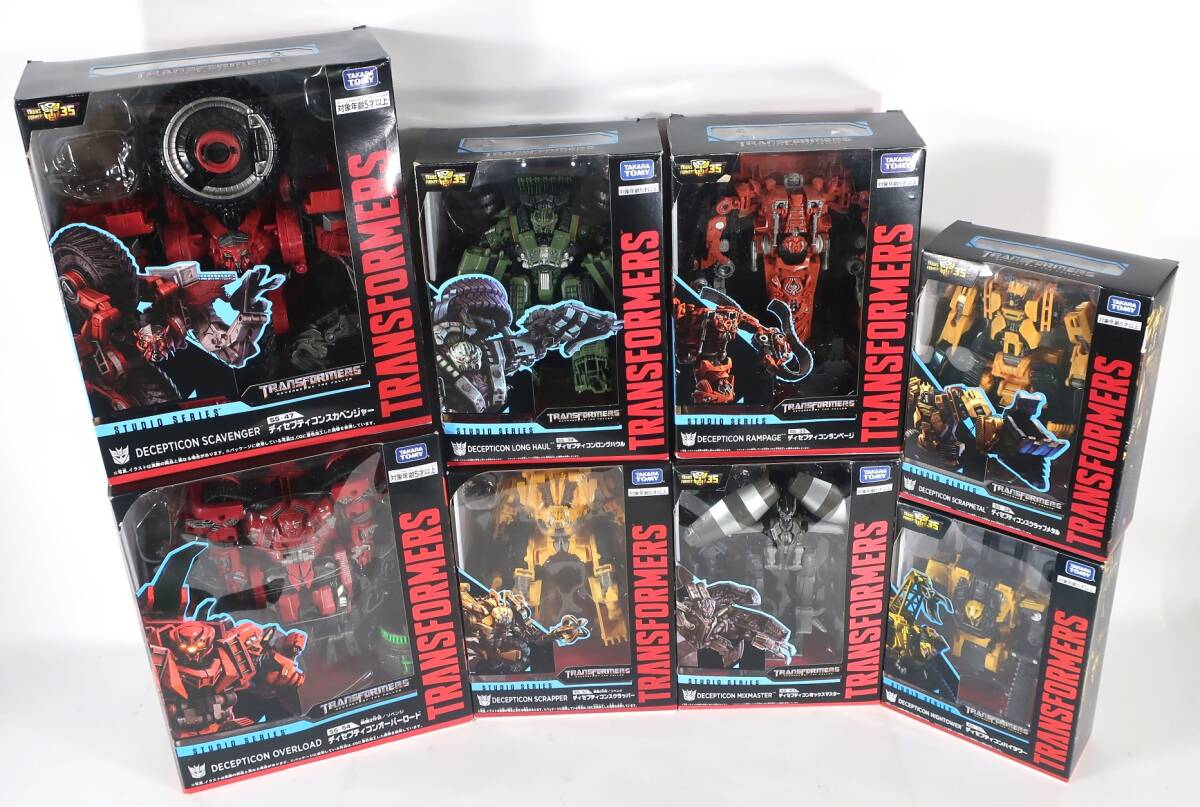 3516 ジャンク トランスフォーマー リベンジ スタジオシリーズ まとめ タカラトミー コンストラクティコン デバステーター 8体セット拍卖