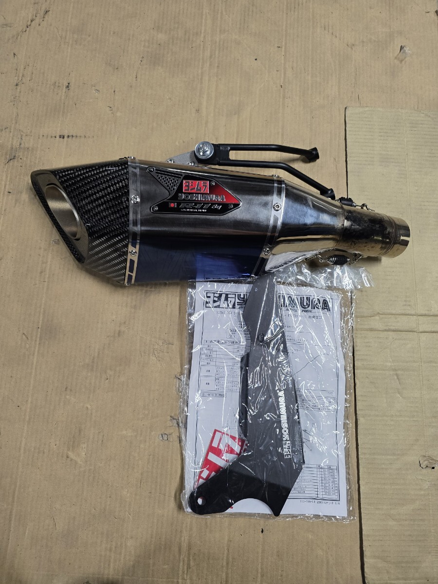 GSX-S1000 DTB1 ヨシムラ R-11Sq スリップオン チタンブルー マフラー ヨシムラ サイクロン EXPORT GSX-S1000 ヨシムラ スリップオン拍卖