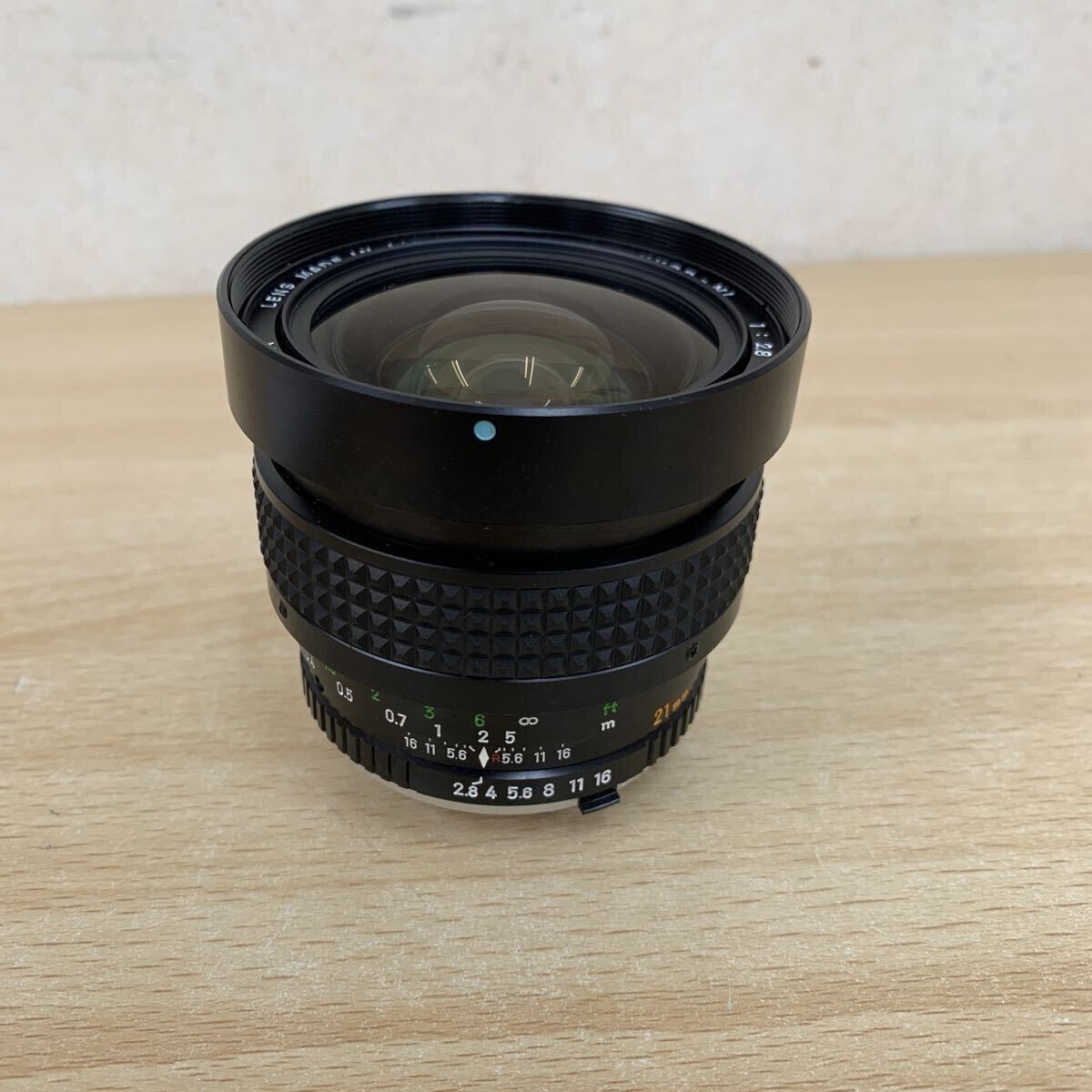 現状 カメラレンズ ミノルタ MINOLTA MC W.ROMKOR-NL 21mm F2.8 単焦点レンズ 一眼カメラ用拍卖