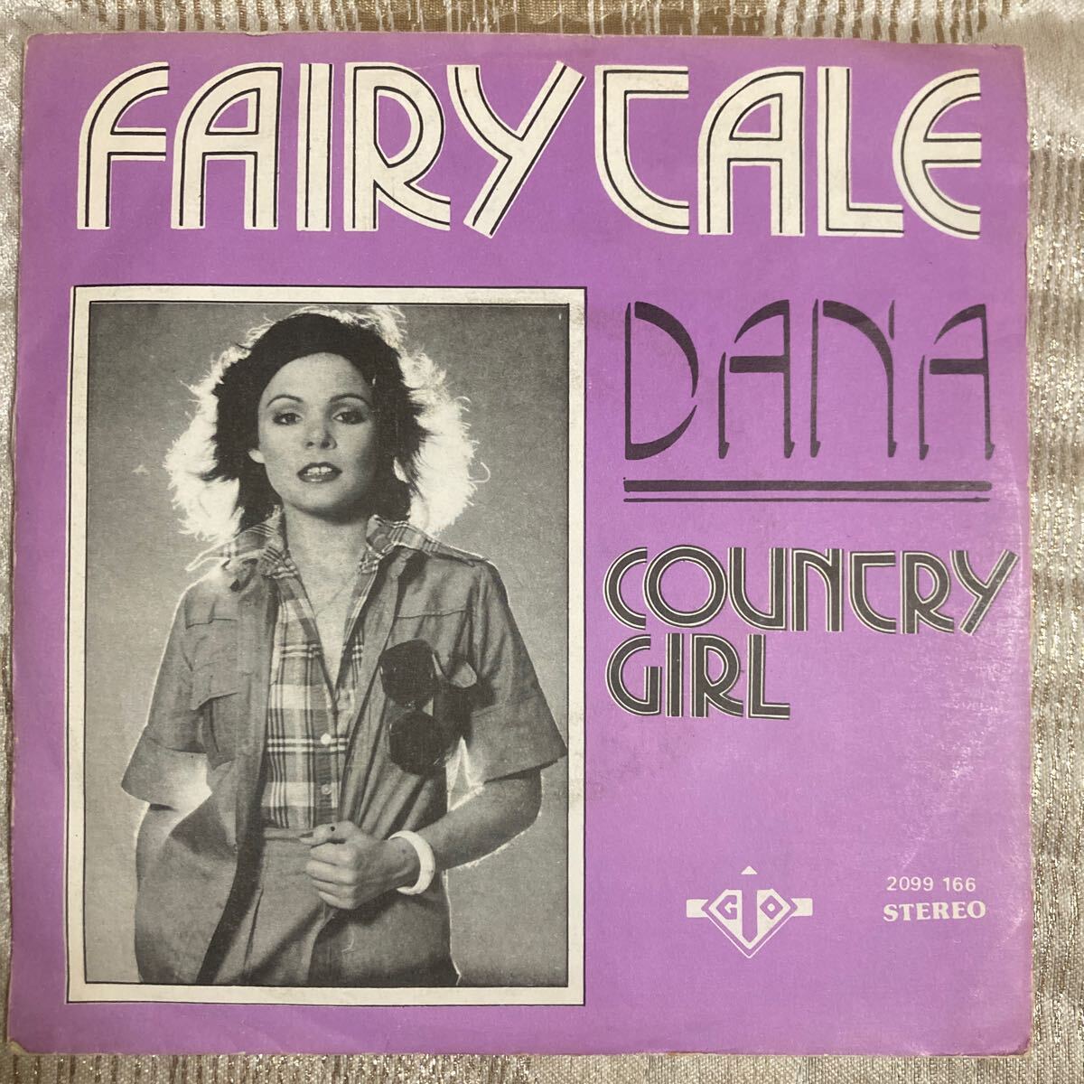 【レア】DANA、FAIRYTALE、7インチレコード、disco pop、ABBA、洋楽拍卖