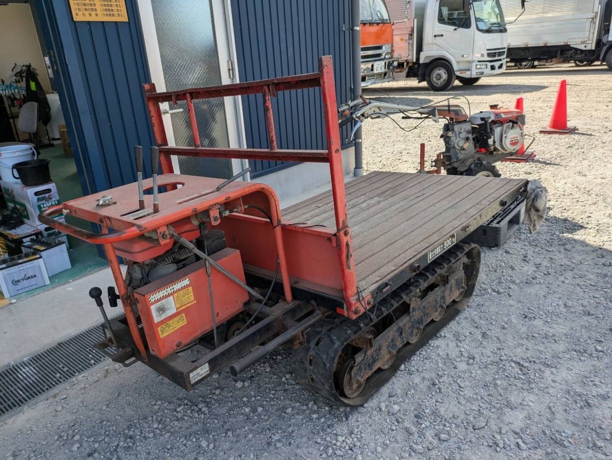 運搬車  GC-42  エンジン:chikusui G510L 最大:500kg  動作確認:確認済み (中古)【愛知県弥富市発】251001007拍卖