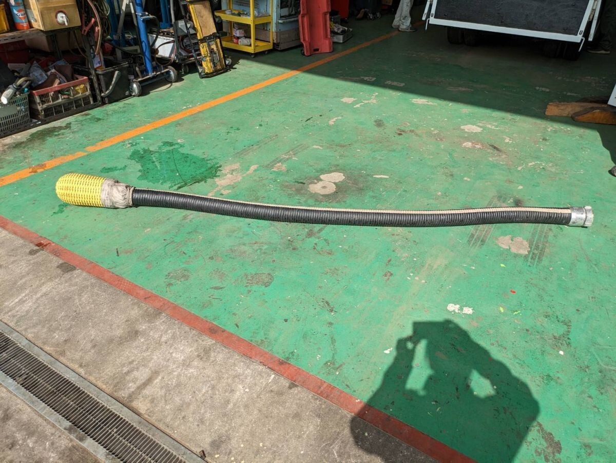 消防車用 ホース 長さ:265cm ホース口直径:10㎝ (中古)【茨城県坂東市発】250926010拍卖