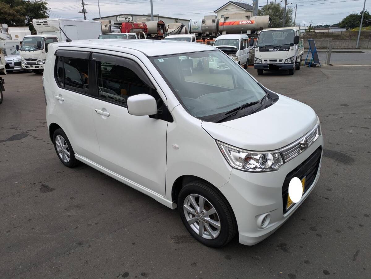 スズキ ワゴンR DBA-MH34S 【ワンオーナー】【スタッドレスタイヤ4本付】【スペアキー】【茨城県坂東市で現物確認可】(中古)拍卖