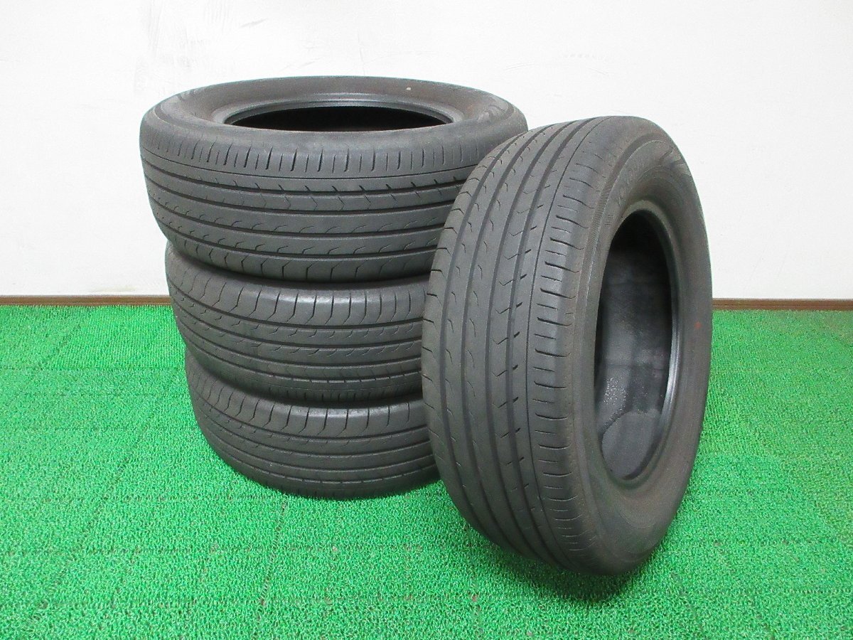 Q973【条件付 送料無料】205/65R15 超溝高 8.5分山 ヨコハマ 夏タイヤ BluEarth-RV RV03 2022年製 4本 激安 エスティマ ステップワゴン MPV拍卖