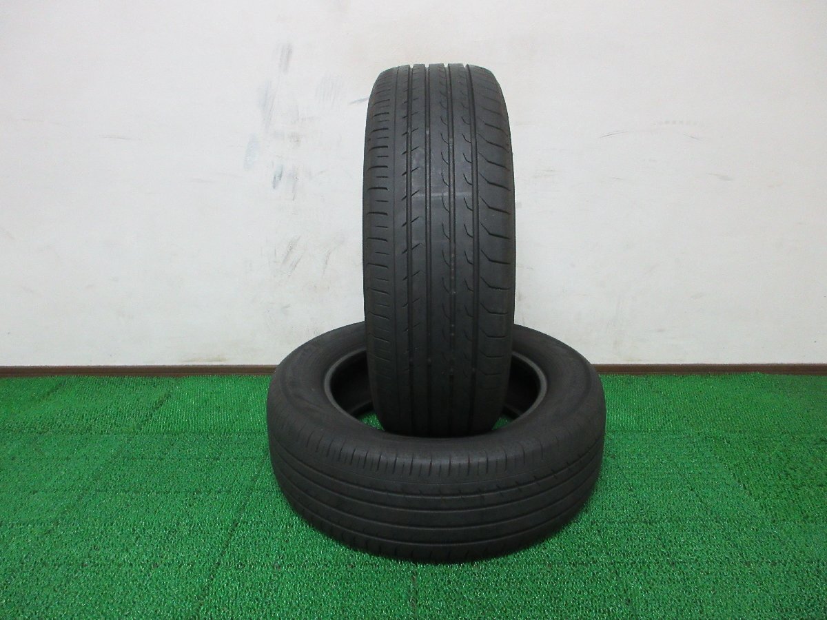 Q995【条件付 送料無料】205/60R16 超溝高 8~8.5分山 ヨコハマ 夏タイヤ BluEarth-RV RV03 21年 2本 激安 ヴォクシー ノア ステップワゴン拍卖