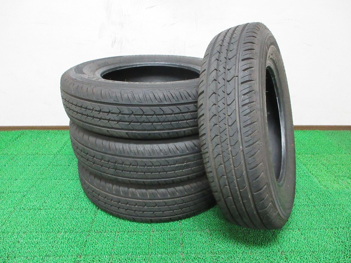 Q975【条件付 送料無料】175/80R15 ほぼ新品溝 ♪ イボ付 ♪ グッドイヤー 夏タイヤ 23年製 4本 激安 パジェロミニ テリオスキッド ルキア拍卖