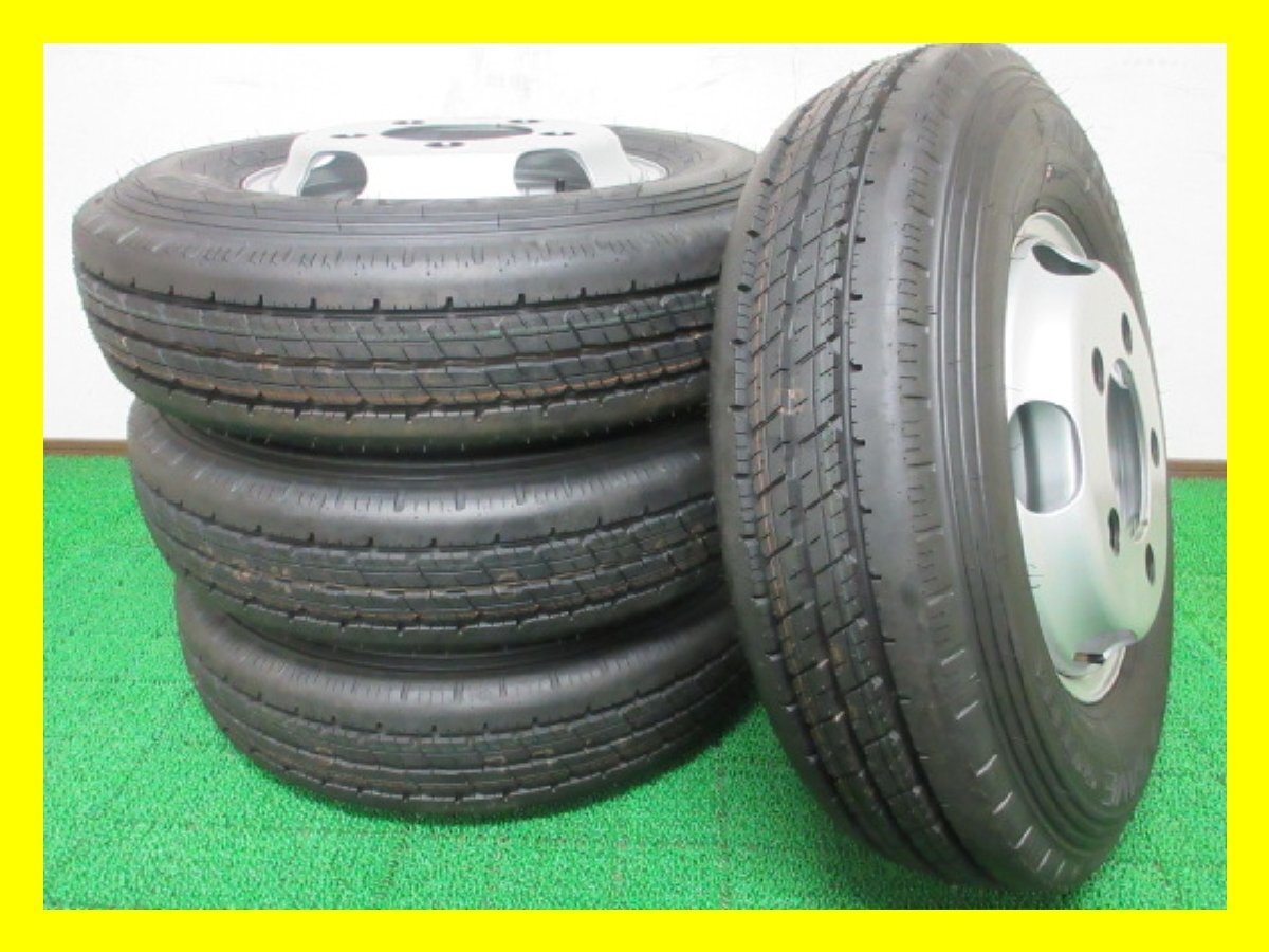 Q865 在庫処分!!【条件付 送料無料】195/85R15 113/111 ★ 未使用品セット ★ 夏タイヤ ENASAVE SP LT38 A 未使用品 ♪ ホイールセット 4本拍卖