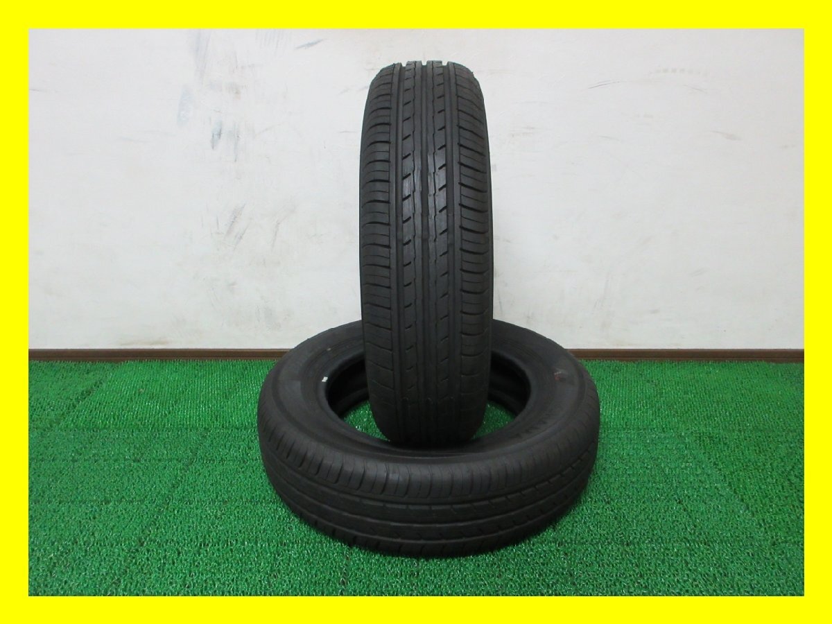 J214【条件付 送料無料】165/70R14 ★ 新品同様 ★ イボ付 ♪ ヨコハマ 夏タイヤ BluEarth-ES ES32 2025年製 2本 激安 アクア ヴィッツ 等拍卖