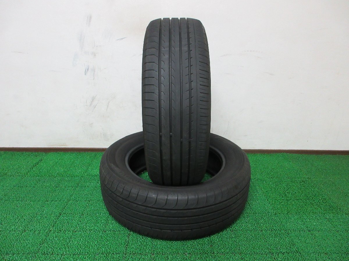 Q982【条件付 送料無料】215/60R17 超溝高 8.5分山 ヨコハマ 夏タイヤ BluEarth-RV RV03 2024年製 2本 激安 アルファード エスティマ 等に拍卖