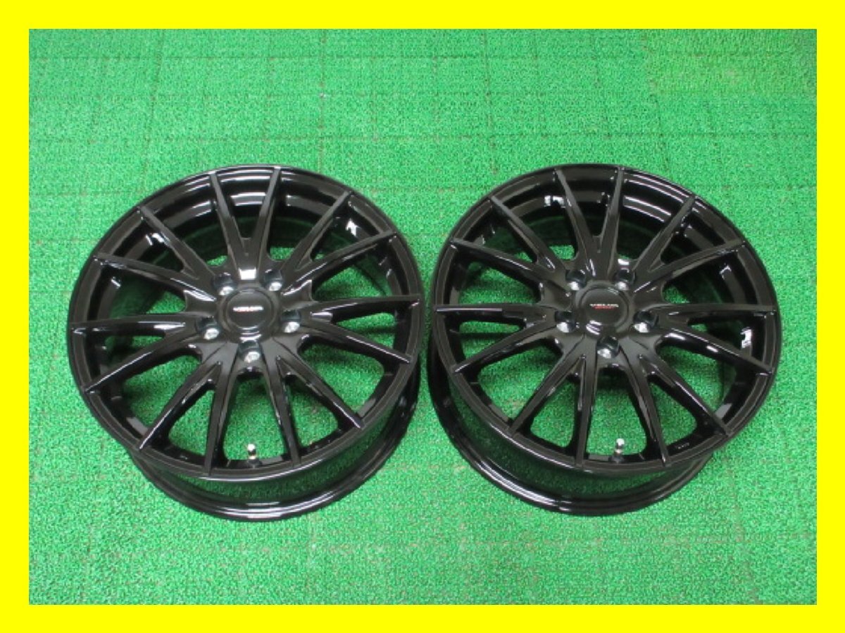 A938 SALE品【条件付 送料無料】★ 新品 ★ weds VELVA SPORT アルミ ホイール 17インチ 2本 17×7J 5穴 114.3 +40 エスティマ プリウス 等拍卖