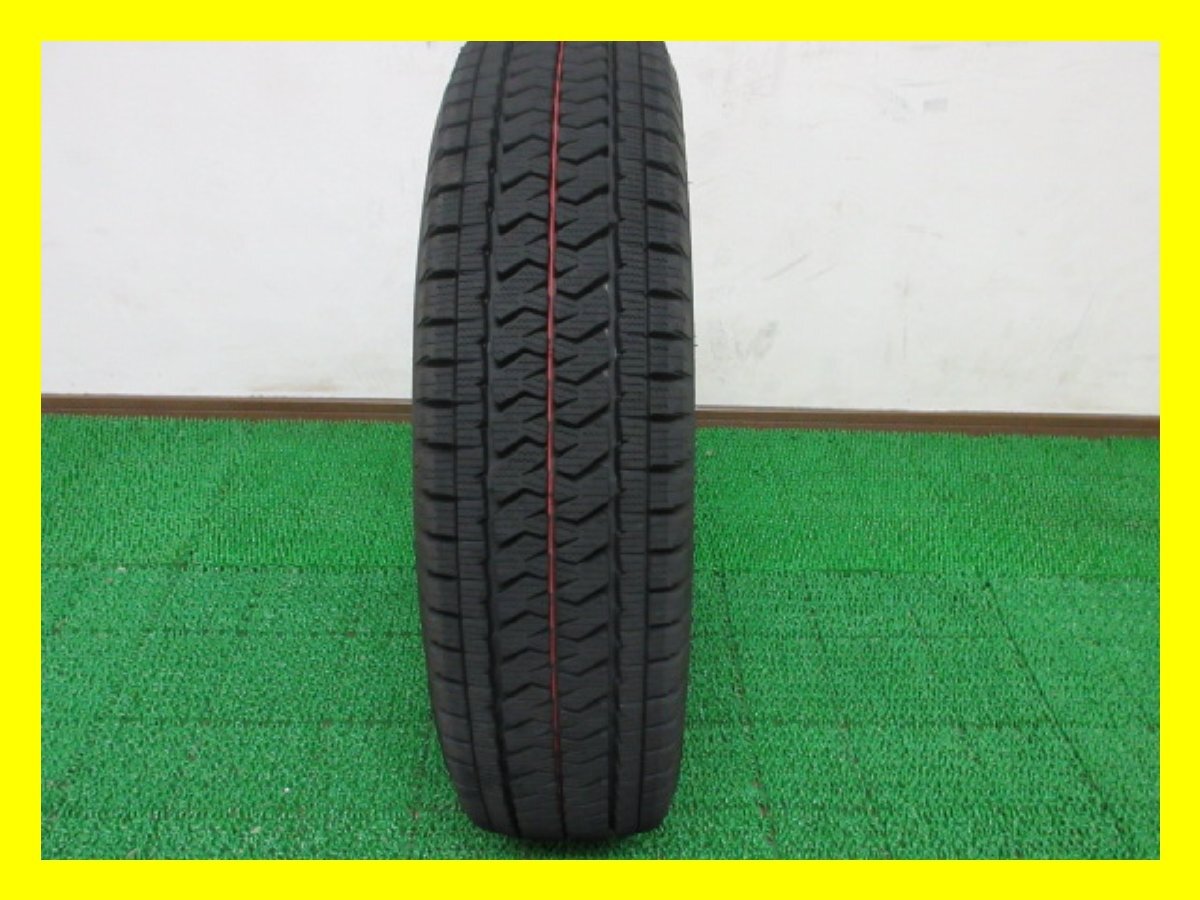 F235【条件付 送料無料】155/80R14 88/86 超溝高 9分山 ブリヂストン スタッドレス ★最新★ VL10 A ♪ 2024年製 1本 激安 プロボックス 等拍卖