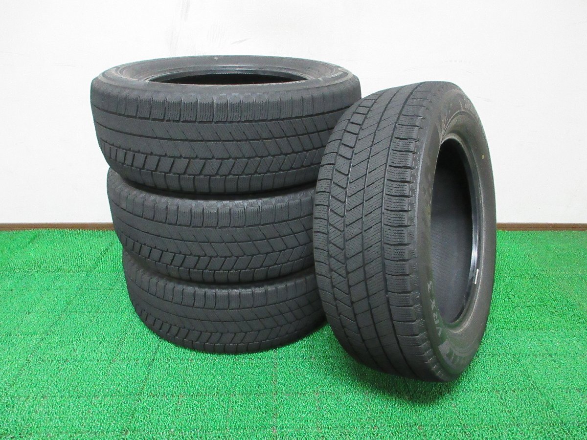 F800【条件付 送料無料】215/60R16 超溝高 ブリヂストン スタッドレス VRX3 ♪ 21年製 4本 激安 エスティマ クラウン オデッセイ ティアナ拍卖