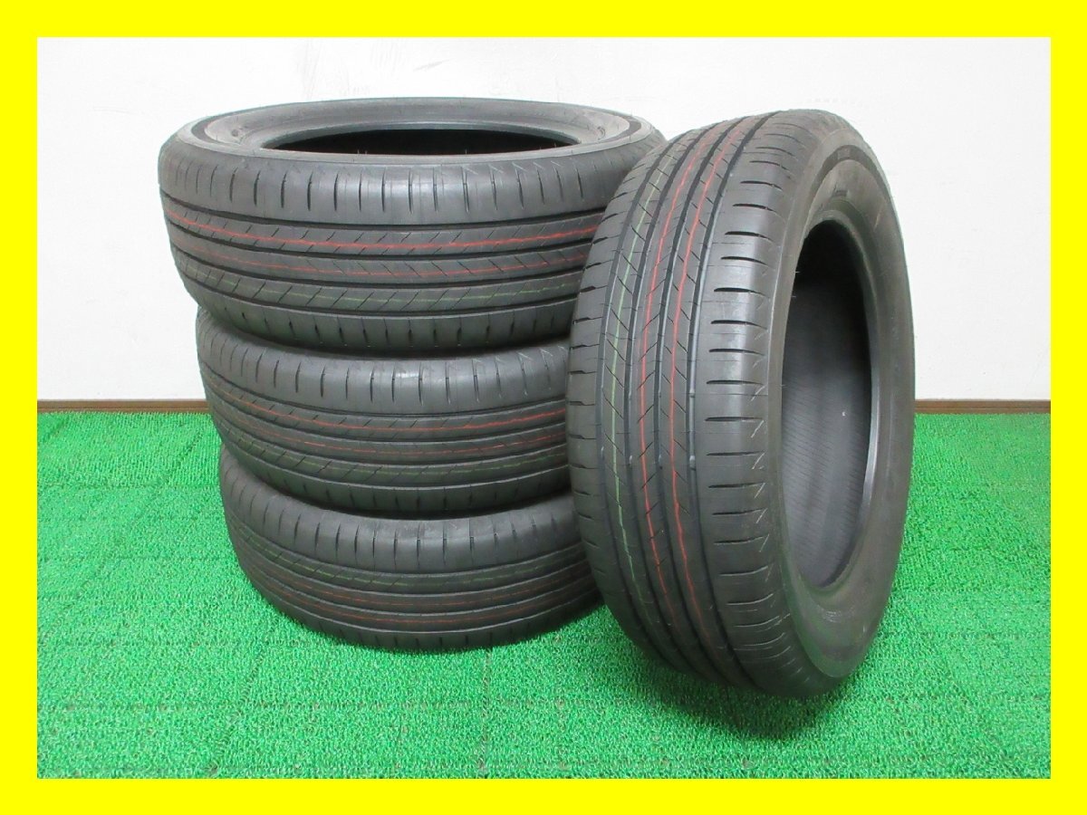 J229【条件付 送料無料】215/60R17 ★ 新品同様 ★ 新車外し ♪ ブリヂストン 夏タイヤ ALENZA 001 2024年製 4本 アルファード エスティマ拍卖