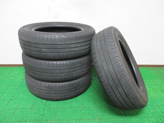 Q257【条件付 送料無料】195/65R16 超溝高 8分山 ダンロップ 夏タイヤ ENASAVE EC300 + 2023年製 4本 激安 ライズ ロッキー アテンザ 等に拍卖