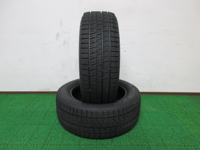 D816【条件付 送料無料】205/55R16 超溝高 8.5分山 ブリヂストン スタッドレス VRX2 ♪ 21年製 2本 激安 リーフ アテンザ レガシィ BRZ 等拍卖