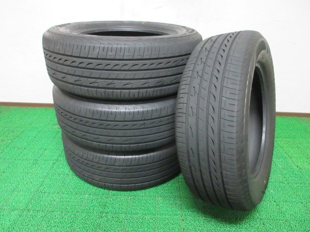 J041【条件付 送料無料】215/60R16 超溝高 8.5分山 ブリヂストン 夏タイヤ REGNO GR-XⅢ 24年製 4本 激安 エスティマ クラウン オデッセイ拍卖