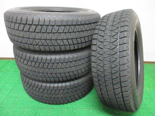 J071 SALE品【条件付 送料無料】235/65R18 超溝高 8.5~9分山 ブリヂストン スタッドレス ★最新★ DM V3 ♪ 2022年製 4本 激安 ムラーノ 等拍卖