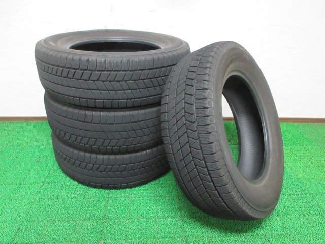 Y679【条件付 送料無料】205/65R16 超溝高 8.5~9分山 ブリヂストン スタッドレス VRX3 ♪ 2021年製 4本 激安 アルファード ヤリスクロス 等拍卖