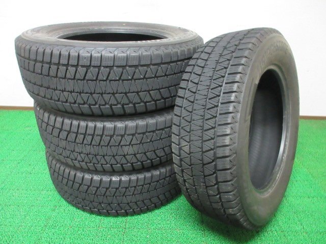 F098【条件付 送料無料】225/65R17 超溝高 8.5分山 ブリヂストン スタッドレス ★最新★ DM V3 ♪ 21年 4本 激安 エクストレイル CX-5 CX-8拍卖