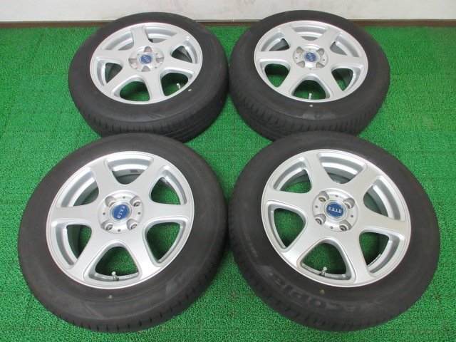 J128【条件付 送料無料】175/65R15 超溝高 8.5分山 ブリヂストン 夏タイヤ ECOPIA NH200C 23年製 ホイールセット 4本 激安 フィット アクア拍卖