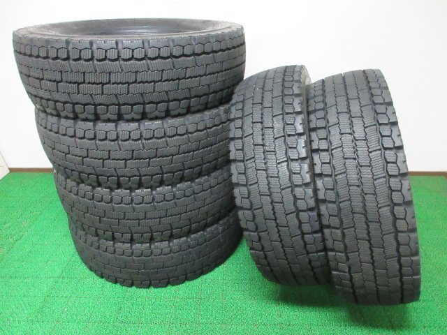 J015【条件付 送料無料】245/70R19.5 136/134 超溝高 8~8.5分山 ミシュラン スタッドレス XDW ICE GRIP 23年 6本 激安 大型 低床 トラック拍卖