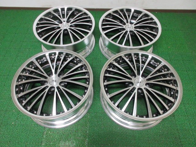 A726【条件付 送料無料】weds MAVERICK 220M ウェッズ マーベリック 19インチ 4本 19×8J 5穴 114.3 +46 激安 ノア ヴォクシー クラウン 等拍卖