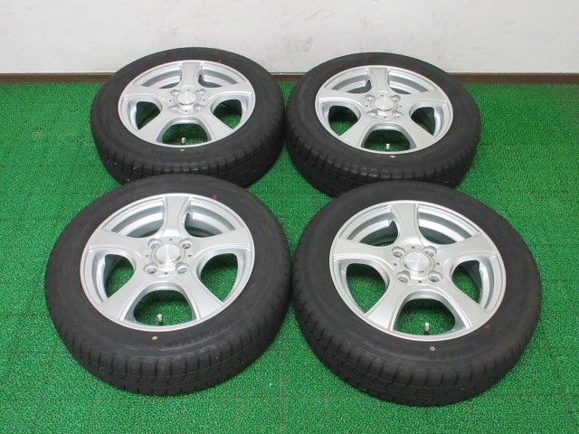 Z734【条件付 送料無料】155/65R14 超溝高 8.5~9分山 ヨコハマ スタッドレス iG70 ♪ 2021年製 ホイールセット 4本 激安 ワゴンR タント 等拍卖