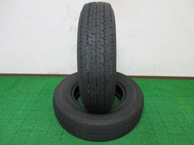 Q774【条件付 送料無料】195/80R15 103/101 超溝高 8.5分山 ダンロップ 夏タイヤ SP175 N 2024年製 2本 激安 ハイエース 200系 キャラバン拍卖